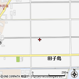石川県川北町（能美郡）田子島（ぬ）周辺の地図