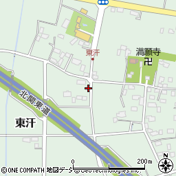 栃木県河内郡上三川町東汗337周辺の地図