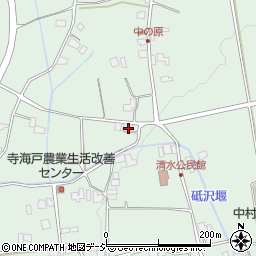 長野県大町市常盤667周辺の地図