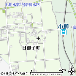 石川県白山市日御子町ロ20周辺の地図