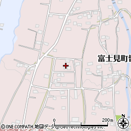 群馬県前橋市富士見町皆沢周辺の地図