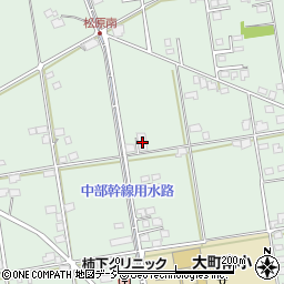 長野県大町市常盤3516周辺の地図
