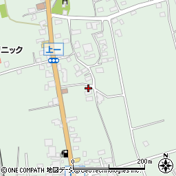 長野県大町市常盤4695周辺の地図