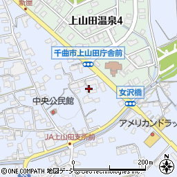 長野県千曲市上山田（下久保）周辺の地図