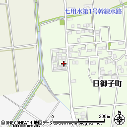 石川県白山市日御子町イ23周辺の地図