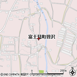 群馬県前橋市富士見町皆沢204-1周辺の地図