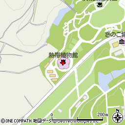 茨城県熱帯植物館周辺の地図