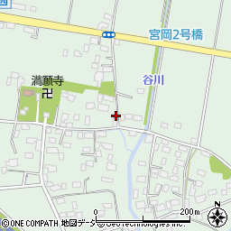 栃木県河内郡上三川町東汗1107周辺の地図