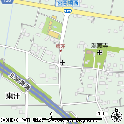 栃木県河内郡上三川町東汗1018周辺の地図