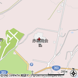 赤城商会富士見工場周辺の地図