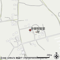 栃木県真岡市下籠谷253周辺の地図