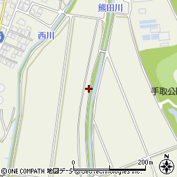 石川県白山市湊町リ周辺の地図