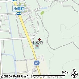 石川県白山市小柳町チ周辺の地図