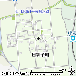 石川県白山市日御子町ロ11周辺の地図