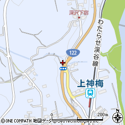 神沢理容室周辺の地図