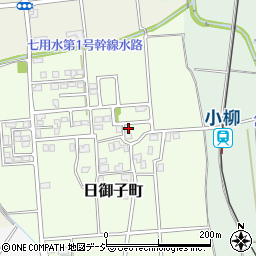 石川県白山市日御子町ロ34周辺の地図