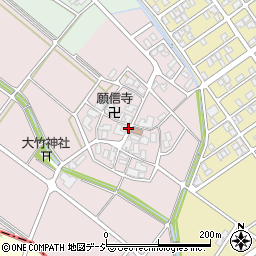 石川県白山市大竹町イ周辺の地図