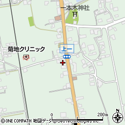 長野県大町市常盤3552周辺の地図