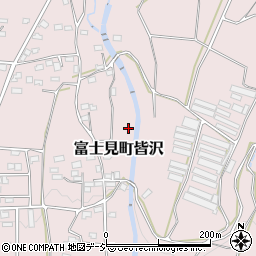 群馬県前橋市富士見町皆沢204-6周辺の地図