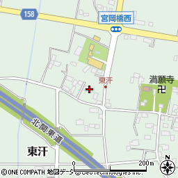 栃木県河内郡上三川町東汗1016周辺の地図