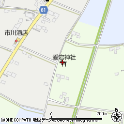 栃木県真岡市飯貝2070周辺の地図
