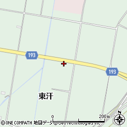 栃木県河内郡上三川町東汗1305周辺の地図