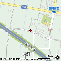 栃木県河内郡上三川町東汗830-2周辺の地図