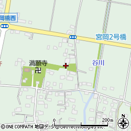 栃木県河内郡上三川町東汗1109周辺の地図