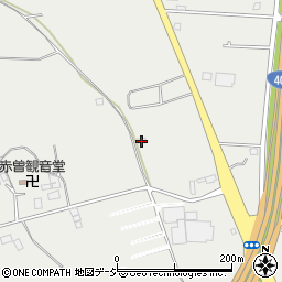 栃木県真岡市下籠谷177周辺の地図