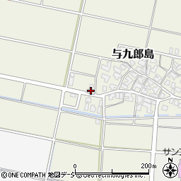 石川県能美郡川北町与九郎島ト3周辺の地図