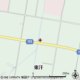 栃木県河内郡上三川町東汗1306周辺の地図