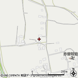 栃木県真岡市下籠谷232周辺の地図
