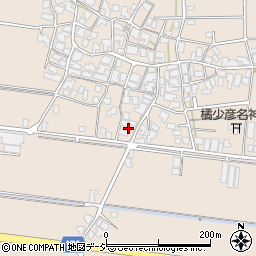 石川県川北町（能美郡）橘（ナ）周辺の地図