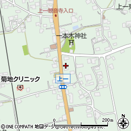 長野県大町市常盤4730周辺の地図