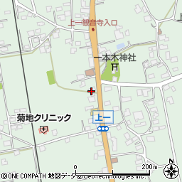 長野県大町市常盤3505周辺の地図