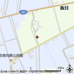 栃木県真岡市飯貝2536-2周辺の地図