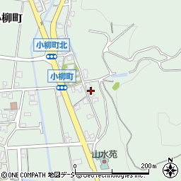 石川県白山市小柳町ヘ周辺の地図