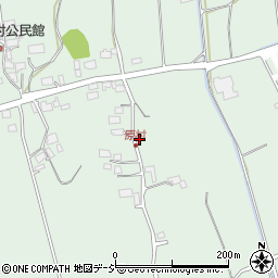 長野県大町市常盤6054周辺の地図