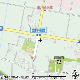 栃木県河内郡上三川町東汗1056周辺の地図