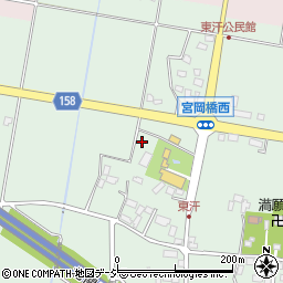 栃木県河内郡上三川町東汗1007周辺の地図