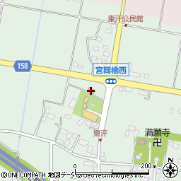 ファミリーマート上三川東汗店周辺の地図