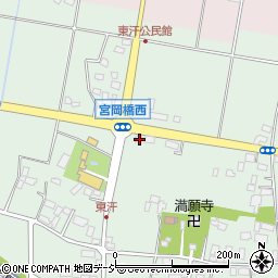 栃木県河内郡上三川町東汗1054周辺の地図