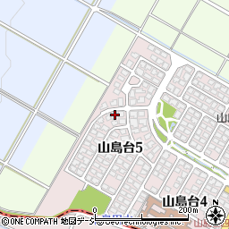石川県白山市山島台5丁目86周辺の地図