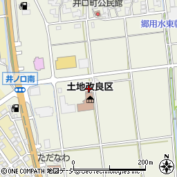 ＪＡ白山周辺の地図