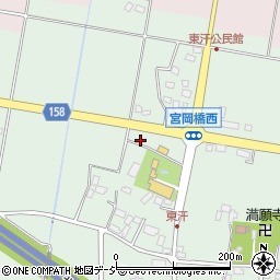 栃木県河内郡上三川町東汗1004周辺の地図