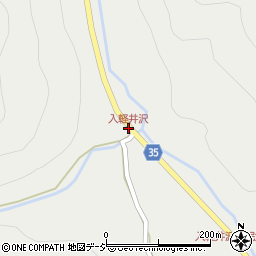 入軽井沢周辺の地図