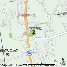長野県大町市常盤4733周辺の地図