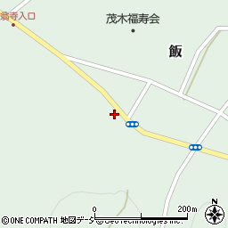 栃木県芳賀郡茂木町飯1654周辺の地図