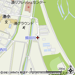 石川県白山市湊町チ周辺の地図