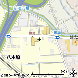アザレ化粧品渋川営業所周辺の地図